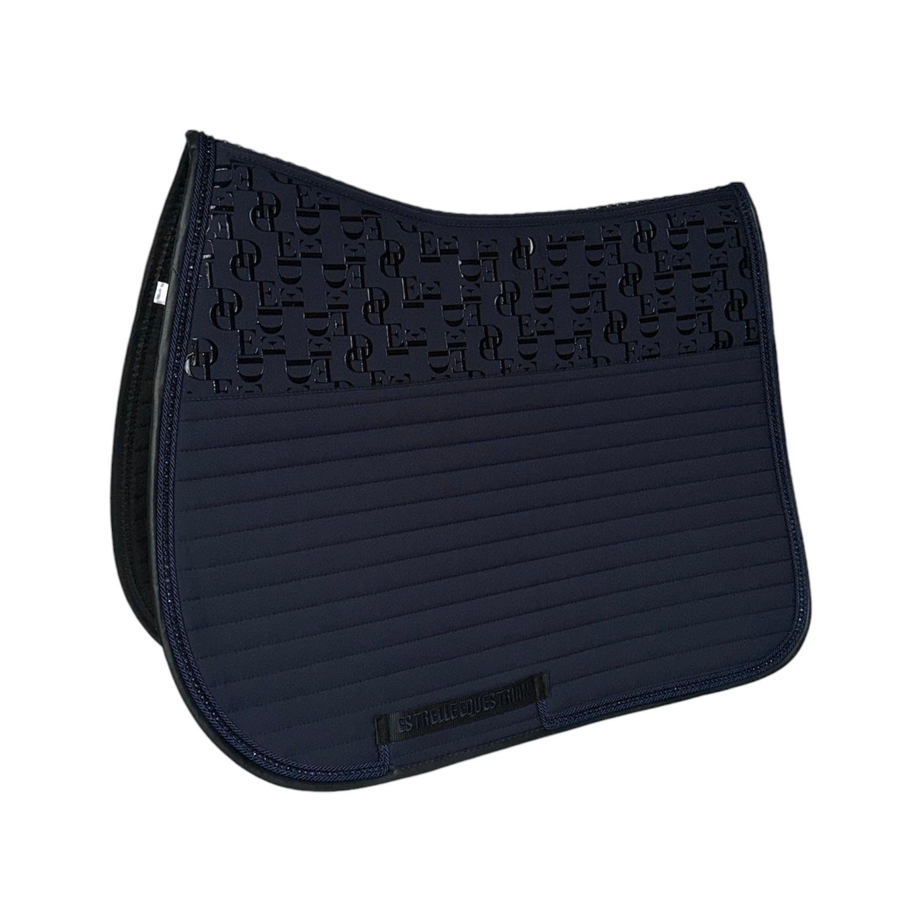 Tapis de selle Jersey Grip Tec. bleu foncé