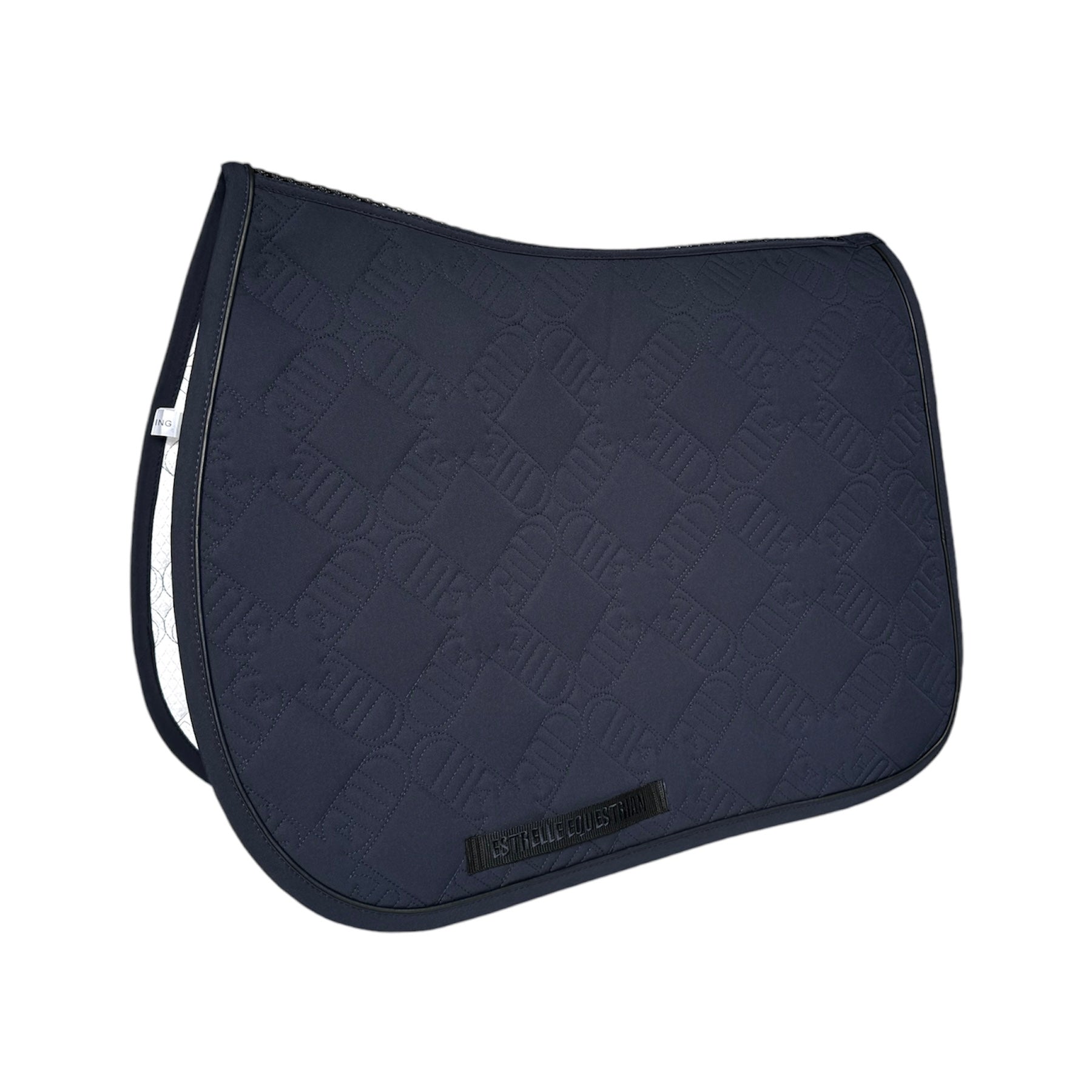 Tapis de selle softshell ED-Paris bleu foncé