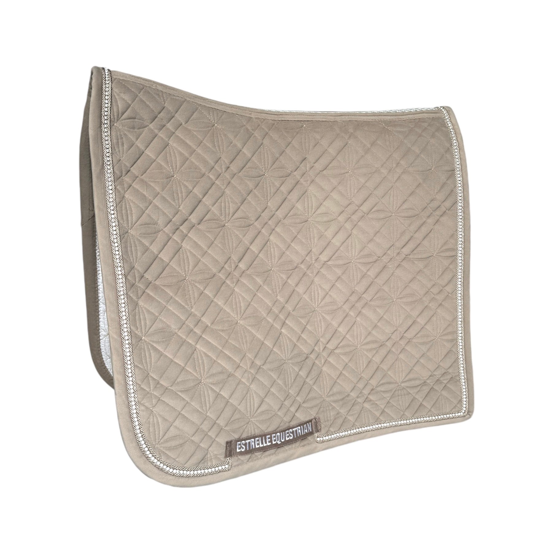 Tapis de selle ED-Velvet, beige