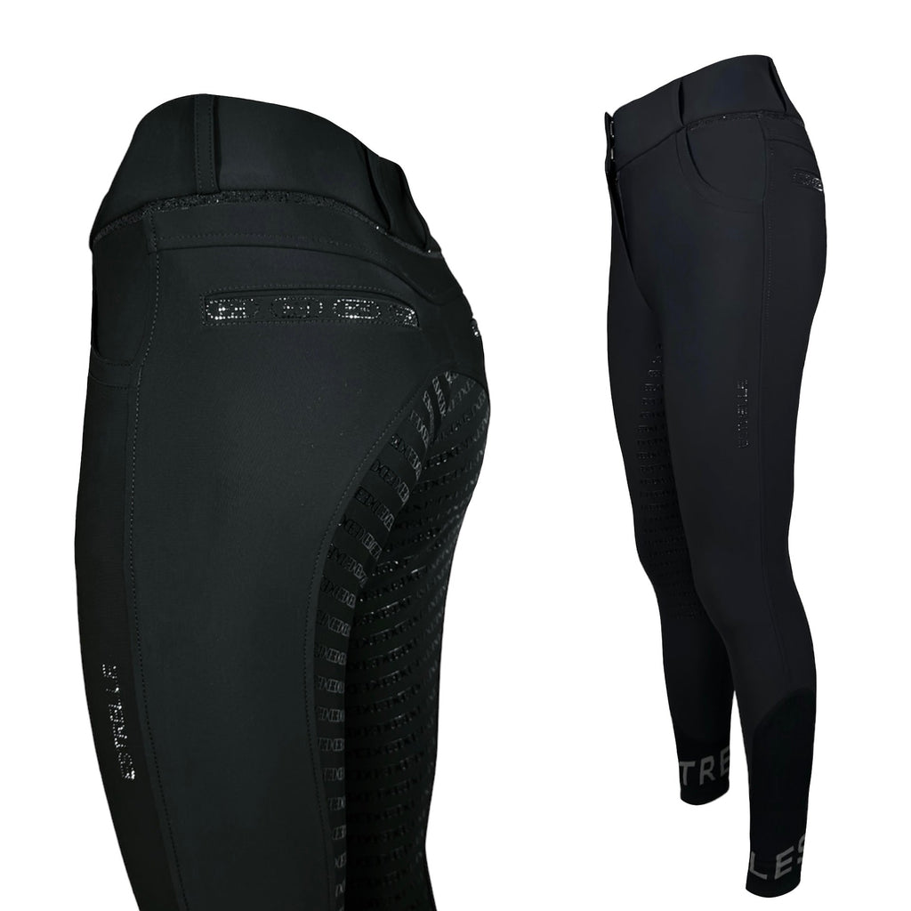 ED-Crystal Chain breeches black