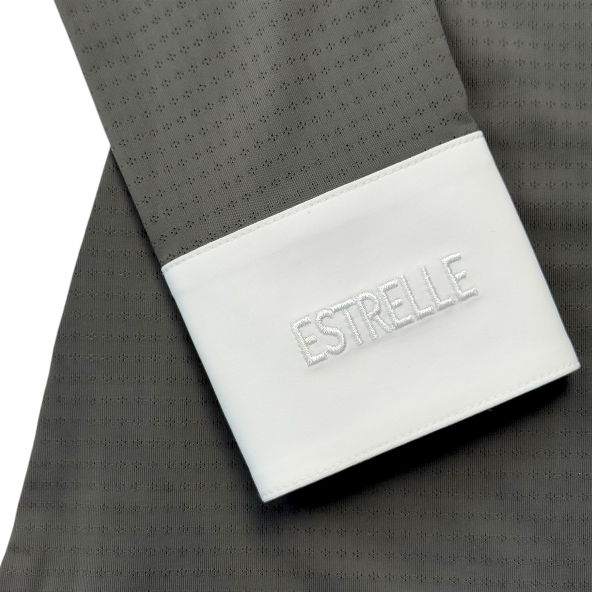 T-shirt de compétition ED-Crystal Chain vert palmier long