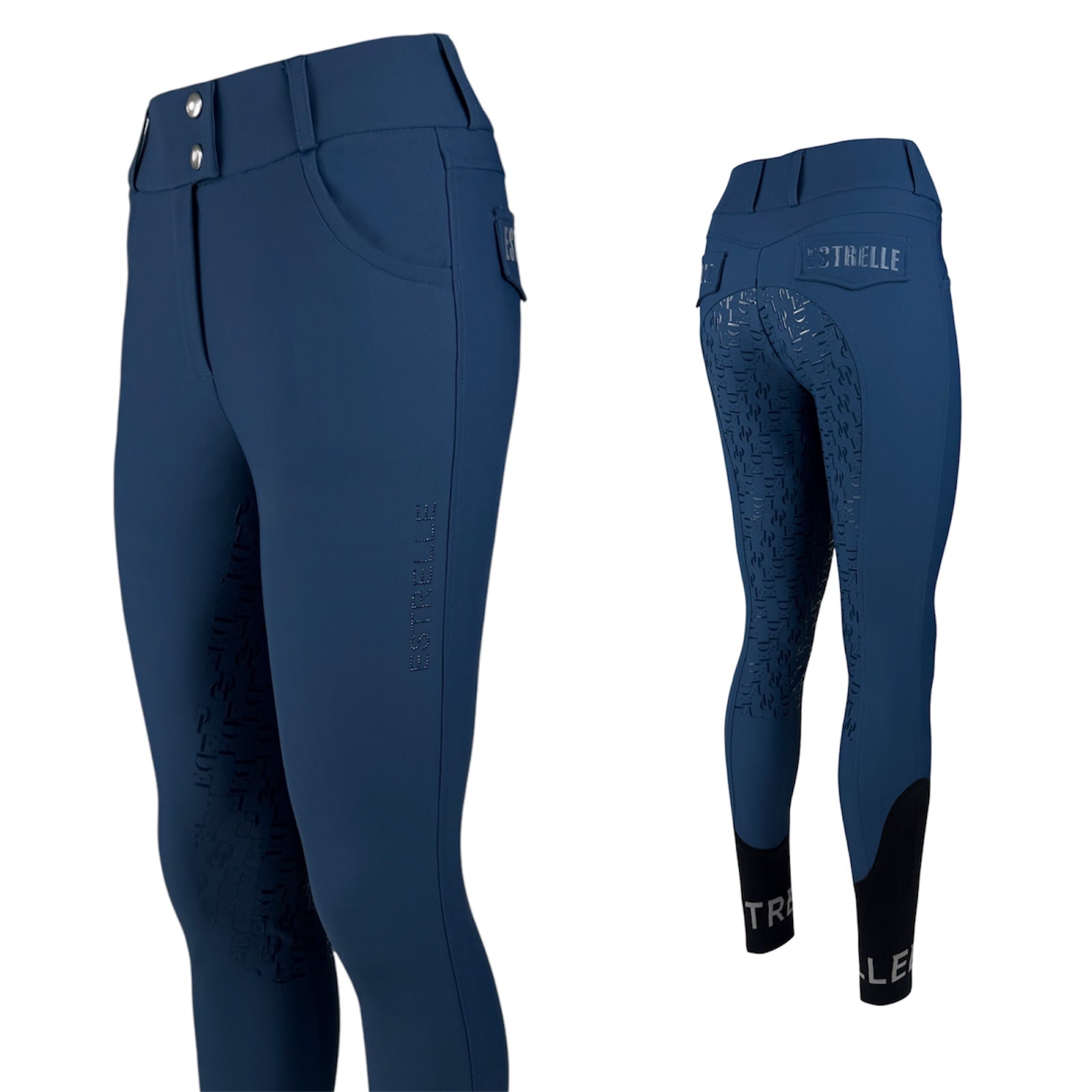 Pantalon d'équitation ED-Iconic en titane