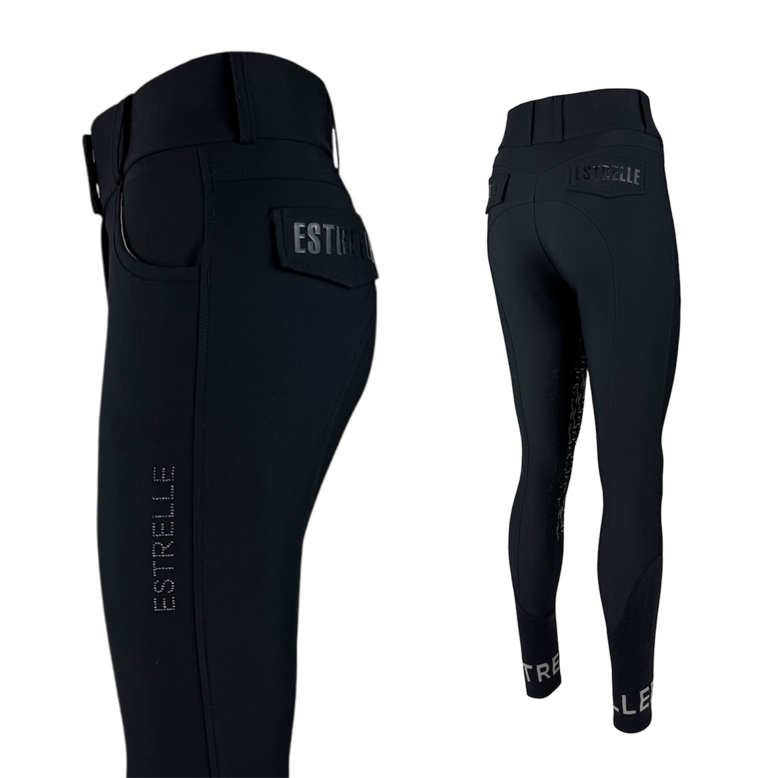 ED-Iconic riding breeches, black