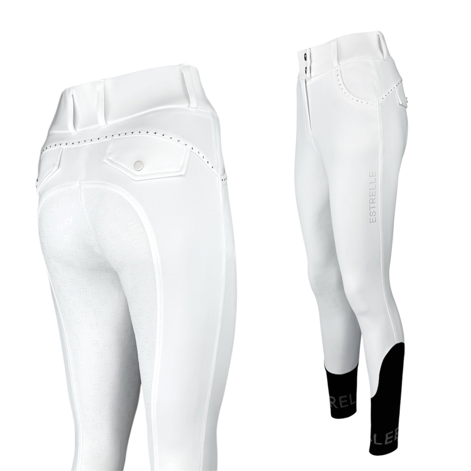 Culotte d'équitation blanche ED-Signature